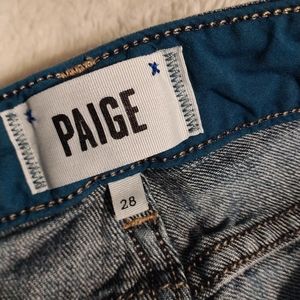 PAIGE Size 28 Skyline Ankle Peg Jeans